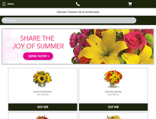 Tablet Screenshot of newwestminsterflorist.ca
